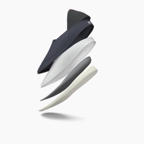 Mahabis Curve Organic Wool Blue and Black Slip-Ons House Shoes Slippers SIZE 8 - Picture 6 of 8